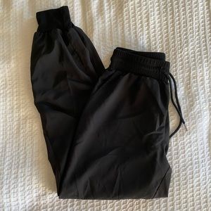 out from under satin joggers